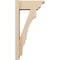 Ekena Millwork 5 1/2-in W x 12-in D x 24-in H Balboa Trad Rough Cedar Woodgrain TimberThane Outlooker, Primed Tan OUTUR055X12X24BOA04RCPR - alternate 3